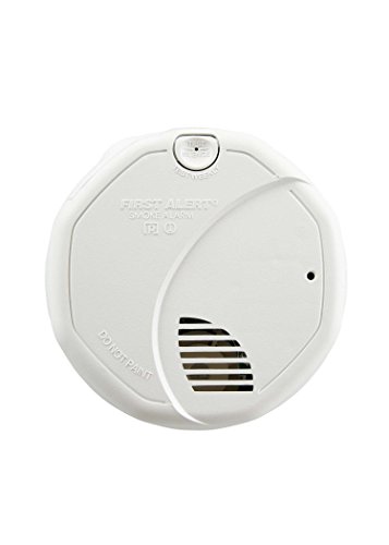 Product Cover First Alert Smoke Detector, Photoelectric and Ionized Alarm  | Hardwired with Battery Backup, BRK 3120B