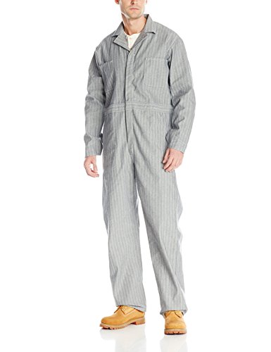 Product Cover Red Kap Men's Snap Front Cotton Coverall, Oversized Fit, Long Sleeve