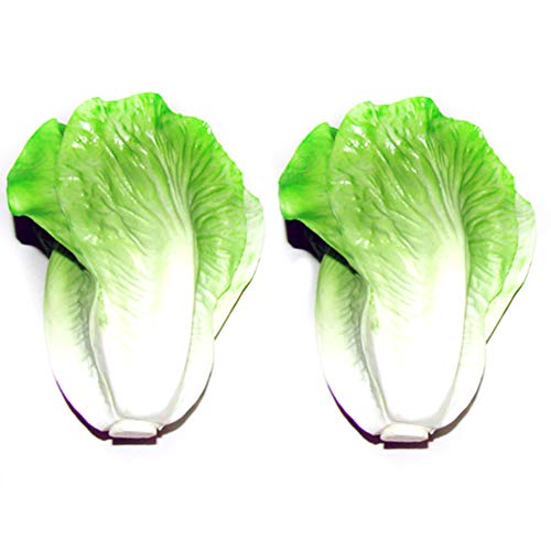 Product Cover Generic Faux Lettuce Artificial Vegetables House Kitchen Party Decor Great Quality 2 Style