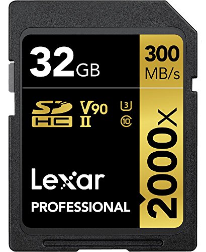 Product Cover Lexar Professional 2000x 32GB SDHC UHS-II Card