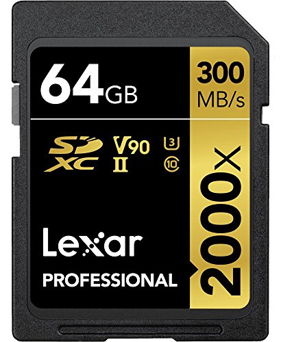 Product Cover Lexar Professional 2000X 64GB SDXC Uhs-II Card