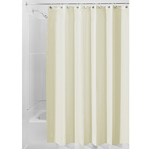 Product Cover InterDesign Mold & Mildew Resistant Fabric Shower Curtain or Liner - Sand, 72