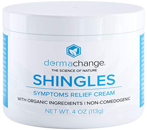 Product Cover Organic Shingles Treatment and Relief Cream - with Manuka Honey - Shingle Nerve Pain Ointment - Natural Moisturizer for Face and Body - Stops Shingle Breakouts, Burning, Scar and Itchy Dry Skin (4oz)