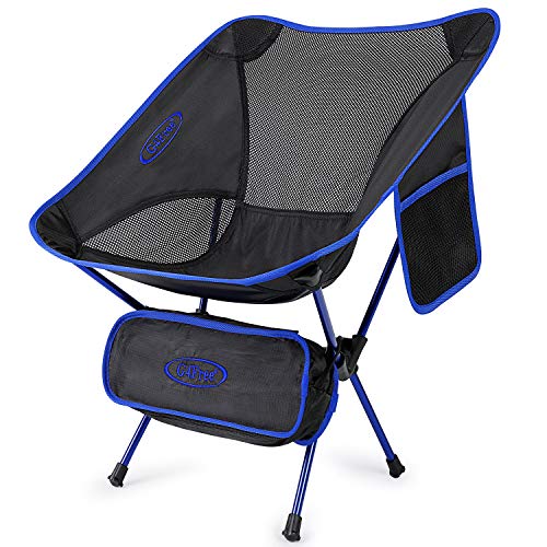 Product Cover New Upgraded Lightweight Folding Chair Outdoor Backpacking Camping Chairs with Side Pocket for Hiking Fishing