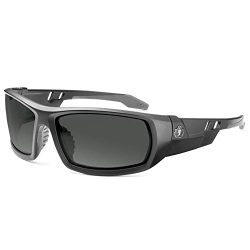 Product Cover Skullerz Odin Safety Sunglasses - Matte Black Frame, Smoke Lens