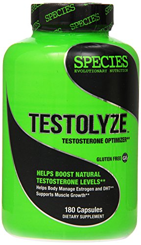 Product Cover Species Nutrition Testolyze, 180 Count