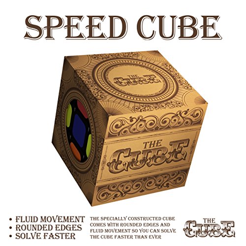 Product Cover Speed Cube: 3x3 Turns Quicker, Easier and More Precisely Than Original; Super-durable with Stay-on Stickers and Vivid Colors; Best-selling Puzzle; 100% Money Back Guarantee!