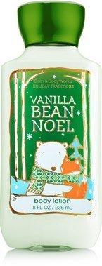 Product Cover Bath & Body Works, Signature Collection Body Lotion, Vanilla Bean Noel, 8 Ounce