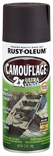 Product Cover Rust-Oleum 279178 Specialty Camouflage Ultra Cover 2X Spray Paint, 12-Ounce, Earth Brown