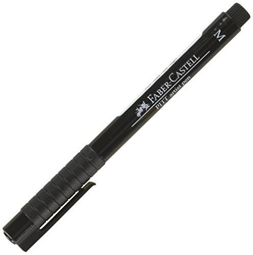 Product Cover A.W. FABER CASTELL USA Black, Faber-Castell Pitt Artist Pen, 0.7 millimeters