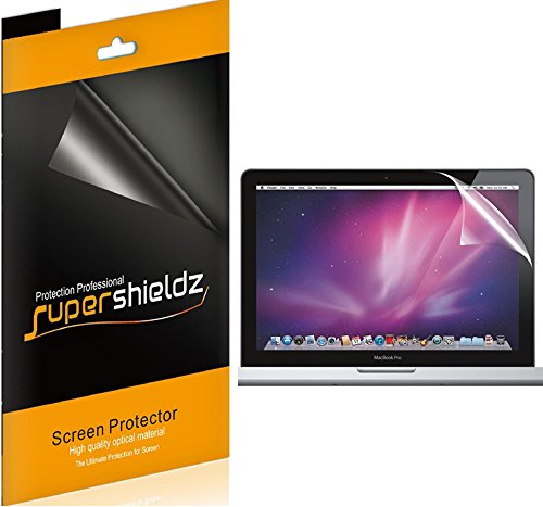 Product Cover (3 Pack) Supershieldz for Apple MacBook Pro 13 inch with Retina Display (Late 2012 to Early 2015, Model A1425, A1502) Screen Protector, High Definition Clear Shield (PET)