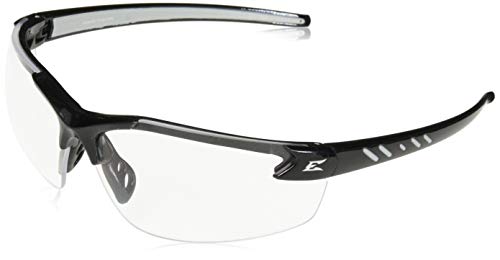 Product Cover Edge Eyewear DZ111-G2 Safety Glasses, Black with Clear Lens