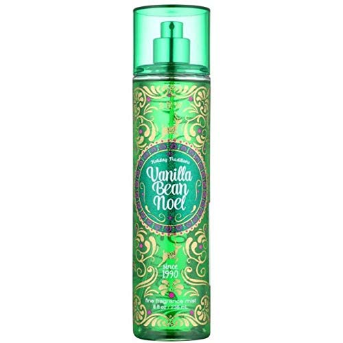 Product Cover Bath and Body Works Holiday Traditions Vanilla Bean Noel Fine Fragrance Mist, 8.0 Fl Oz