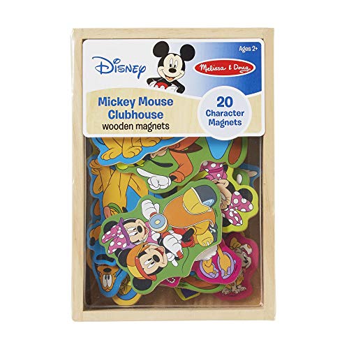 Product Cover Melissa & Doug Disney Mickey Mouse Wooden Character Magnets (20 pcs)