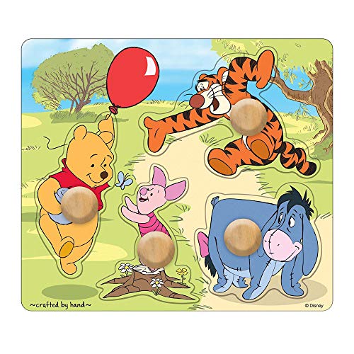 Product Cover Melissa & Doug Disney Baby Winnie the Pooh and Friends Jumbo Knob Wooden Puzzle