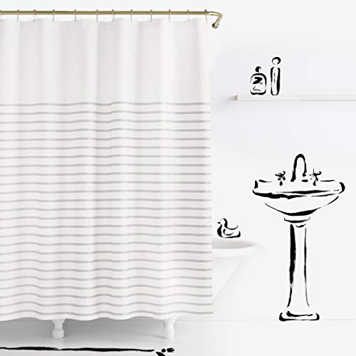 Product Cover Kate Spade New York Harbour Stripe Shower Curtain, 72