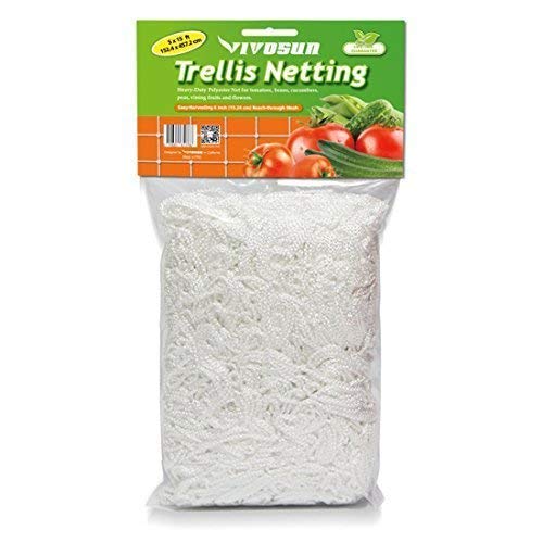 Product Cover VIVOSUN Heavy-Duty Polyester Plant Trellis Netting 5 x 15ft 1 Pack