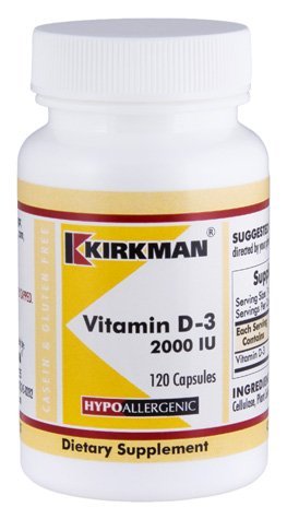Product Cover Vitamin D-3 2000 IU Capsules - Hypo - 120 ct