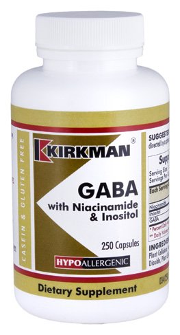 Product Cover GABA with Niacinamide and Inositol - Hypoallergenic 250ct