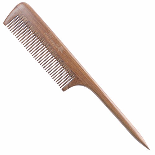 Product Cover Breezelike Hair Combs - Sandalwood Fine Tooth Comb - No static Natural Aroma Wooden Tail Comb for Women
