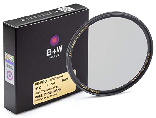 Product Cover B + W Circular Polarizer Kaesemann - Xtra Slim Mount (XS-PRO), HTC, 16 Layers Multi-Resistant and Nano Coating, Photography Filter, 72 mm