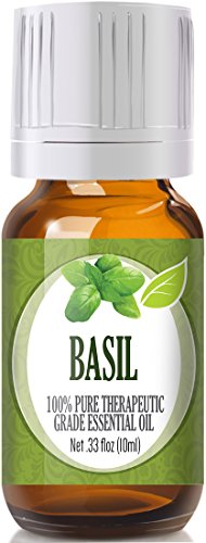 Product Cover Basil Essential Oil - 100% Pure Therapeutic Grade Basil Oil - 10ml