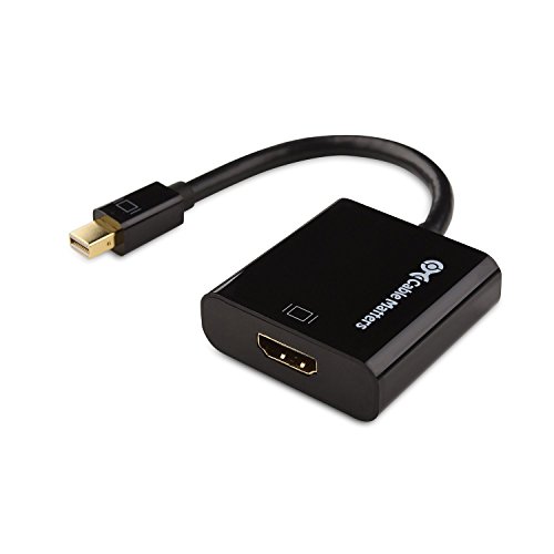 Product Cover Cable Matters Active Mini DisplayPort to HDMI Adapter (Active Mini DP to HDMI) Supporting Eyefinity Technology 4K Resolution
