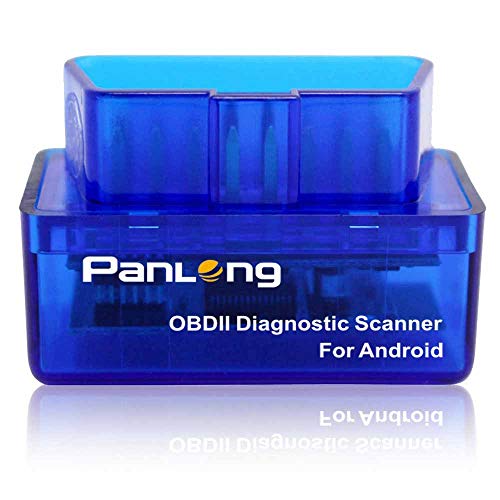 Product Cover Panlong Bluetooth OBD2 OBDII Car Diagnostic Scanner Check Engine Light for Android - Compatible with Torque Pro