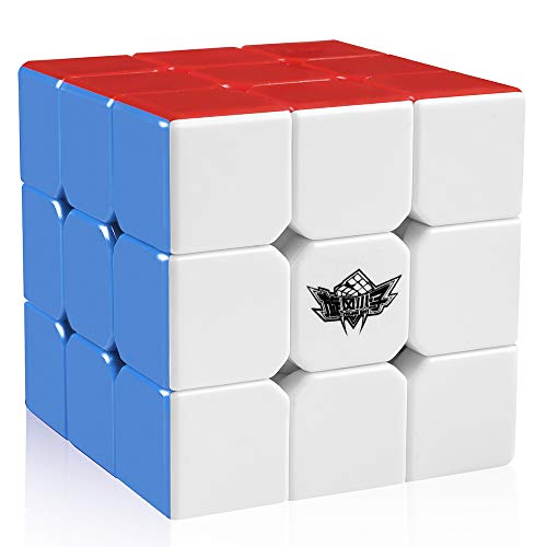Product Cover D-FantiX Cyclone Boys 3x3 Speed Cube Stickerless Magic Cube 3x3x3 Puzzles Toys (56mm)