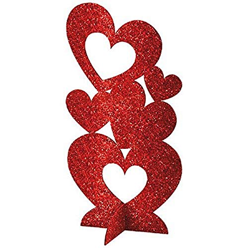 Product Cover Amscan 240640 Craft Party Heart Décor, 11 1/2