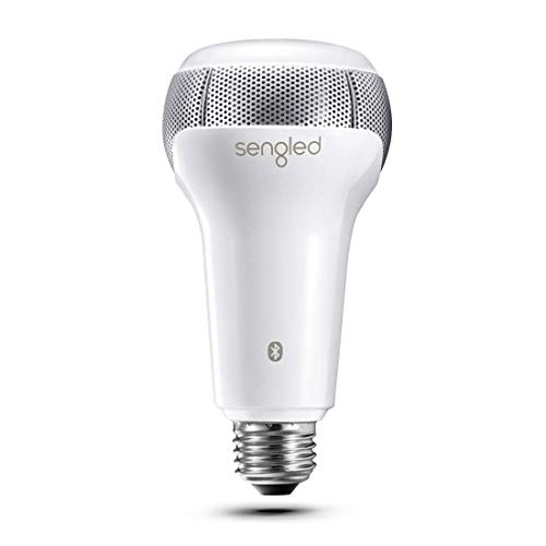 Product Cover Sengled Solo Dimmable LED Bulb with Built-In Bluetooth Dual Channel JBL Speakers,Smart Music Light App Controlled,3 Years Protection
