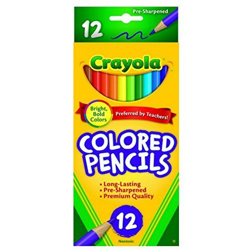 Product Cover Crayola Colored Pencils 12 Each