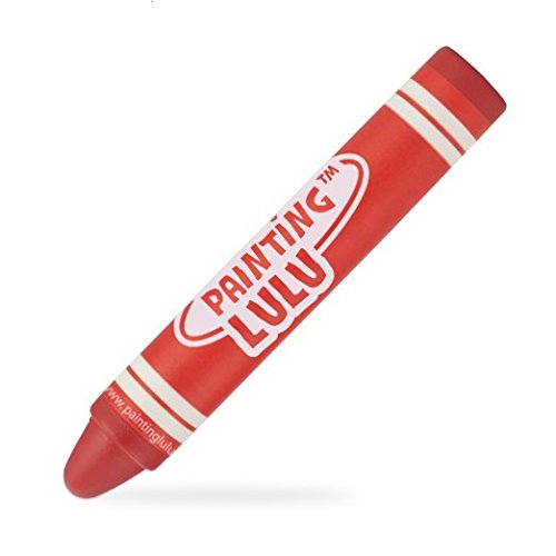 Product Cover Stylus Crayon - Red Stylus Pen for Touchscreen Tablets & Smartphones. Coloring App Included!