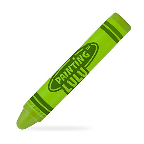 Product Cover Best Stylus for Kids - Fun Crayon Stylus Pen. Green Kids Stylus for iPad, Tablets and Touch Screens