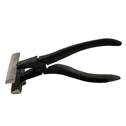 Product Cover US Art Supply Iron Canvas Pliers, Dual Design with Hammer & Jaw Gripper