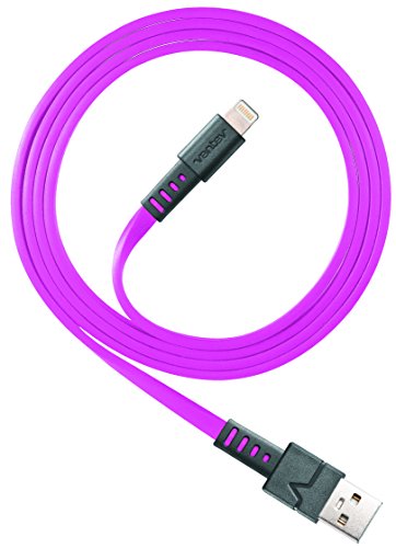 Product Cover Ventev chargesync Lightning 6 Feet Cable Compatible with iPhone - Pink