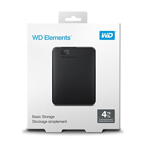 Product Cover Western Digital Elements 1TB Portable External Hard Drive (Black)