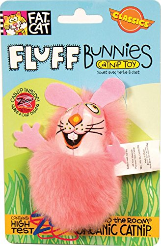 Product Cover Petmate Fat Cat Classic Fluff Bunnies, Color May Vary
