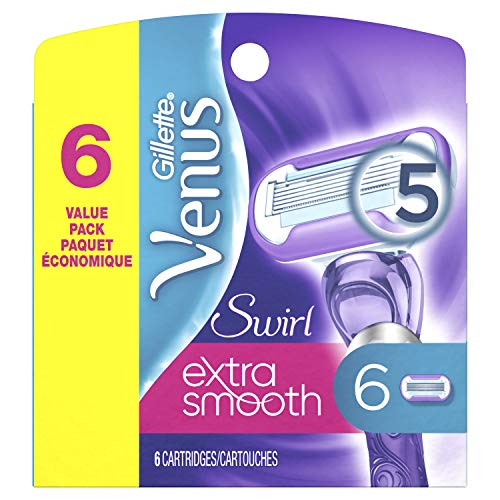 Product Cover Gillette Venus Extra Smooth Swirl Women's Razor Blade Refills, 6 Count