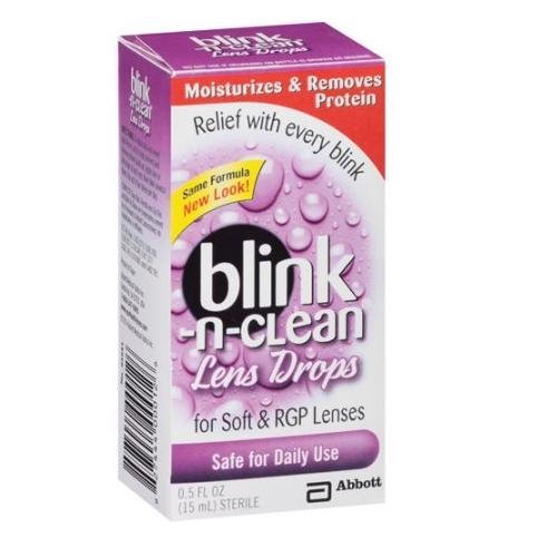 Product Cover Complete Blink-N-Clean Lens Drops For Soft Contact Lenses, 15 ml (Pack of 2)
