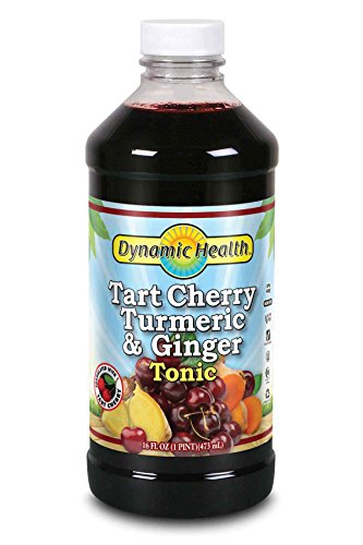 Product Cover Dynamic Health Tart Cherry Turmeric and Ginger Tonic Supplement, 16 Ounce