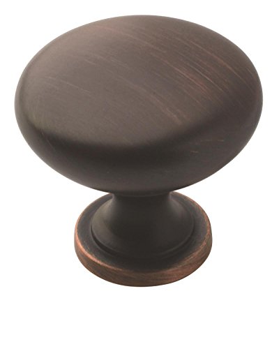 Product Cover Amerock BP53005ORB Allison Value Cabinet and Furniture Mushroom Knob, Pack of 25, Oil-Rubbed Bronze