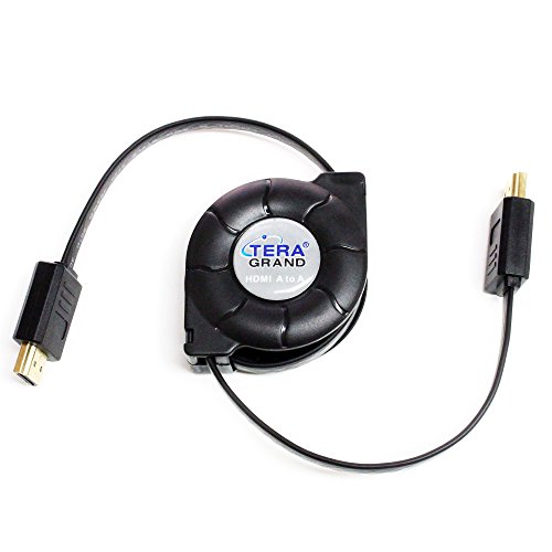 Product Cover Tera Grand RETH-WH343 Premium High Speed HDMI Retractable Cable, 4.25-Feet