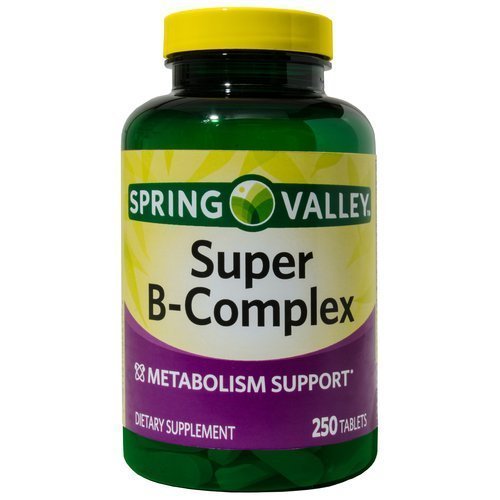 Product Cover Spring Valley Super B-Complex, Metabolism Support, 250 Tablets by Spring Valley