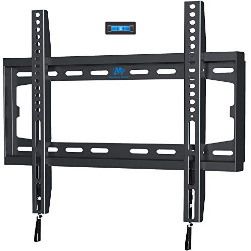 Product Cover Mounting Dream TV Wall Mount Bracket for Most 32-55 Inch LED, LCD and Plasma TVs Up to VESA 400 x 400mm and 100 LBS Loading Capacity, Low Profile MD2361-K
