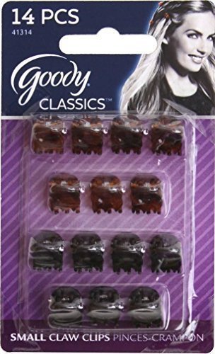 Product Cover Goody -Mini Hair Micro Small Clips - Assorted Colors, 28 Count of Clips by Goody