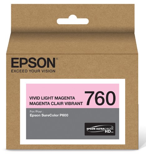 Product Cover Epson T760620 UltraChrome HD Vivid Light Magenta Standard Capacity Cartridge Ink