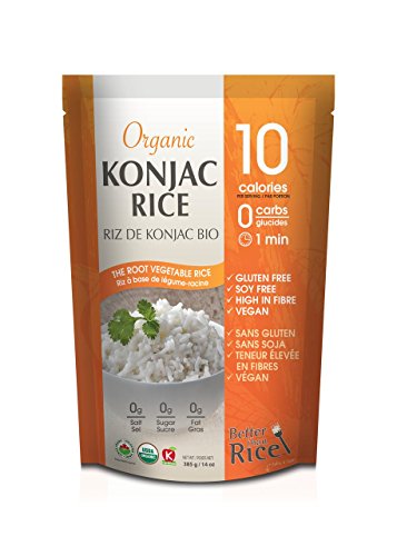 Product Cover Better Than Rice Organic Konjac Rice, 385 Gram