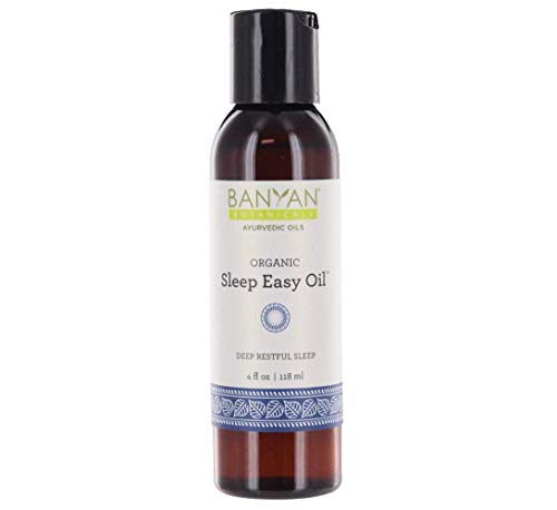 Product Cover Banyan Botanicals Sleep Easy Oil - USDA Certified Organic, 4 oz - Herbal Sleep Aid to Promote Relaxation and Calm The Mind