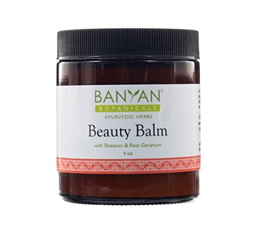 Product Cover Banyan Botanicals Beauty Balm - USDA Certified Organic, 4 oz - Shatavari & Rose Geranium to Moisturize & Soften Skin